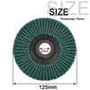 125mm Nylon Fiber Flap Polishing Wheel Disc 5 Inch Non-Woven Grinding Wheel Metal Wood Rotating Grinding Wheel For Angle Grinder