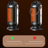 New 2000W Intelligent Desktop Space Heater Powerful PTC Ceramic Fast Heating 4 Heat Settings For Home Office Bedroom Use