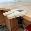 V Slot Bench Pin Clamp Wooden Workbench Jewelers Wooden Workholding Devices for Jewelry Making Processing Tools