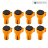 8Pcs Workbench Peg Brake Stops Clamp 19/20mm Dogs Woodworking Table Limit Block Workbench Workshop Tools
