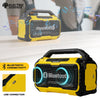 Portable Speaker Wireless Bluetooth-compatible Subwoofer Outdoor Construction Site Waterproof Loudspeaker Stereo Surround ﻿