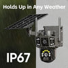 4K Solar Dual‑Lens PTZ Camera