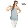 Electromagnetic radiation protective clothes metal fiber maternity apron EMR shielding wearing inside pregnant woman clothing