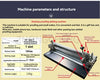 Small upgrade Manual Slotting and Sampling Machine Gift Box Gray Cardboard V-slot Machine Sampling Machine Gift Box