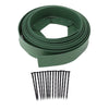 Landscape Edging Kit Flexible Easy Installation Lawn Edging Include 15 Spikes PE Garden Edging Border for Landscaping Flower