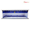 1/64 Garage Scene Model with Light Assembled Parking Lot Diorama Parking Place for Miniatures Cars Display