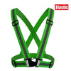 Highlight  Straps Adjustable Safety Vest Elastic Band For Adults and Children  Running Riding Clothing 12 Colors