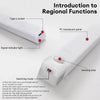 Motion Sensor LED Under Cabinet Lamp Dimmable Rechargeable Night Light Stairs Closet Room Aisle Tube Bar Detector Bulb