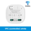 Smart Wireless Wall Switch Self-Powered no battery required Remote Control Push Botton Switch Panel Waterproof Light Switch