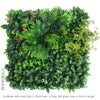 50x50cm 3d Artificial Plant Panel Plastic Outdoor Green Lawn Diy Home Decor Wedding Backdrop Garden Grass Wall Flower Wall