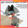 SDFC-Bench Vise Mini 360° Rotatable Fixed Portable Work Bench Table Clamp Tool For Woodworking Jewelry For Drilling