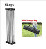 Foldable 4-6 Leg Workbench Work Sawhorse Spider Leg Stainless Steel Portable Support Quick Telescopic Workbench With Carry Bag