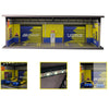 GFans 1/64 Car Garage Diorama Model Storage Display Box Small Garage Scene Acrylic Car Showroom Parking Lot Kids Xmas Gift Toys