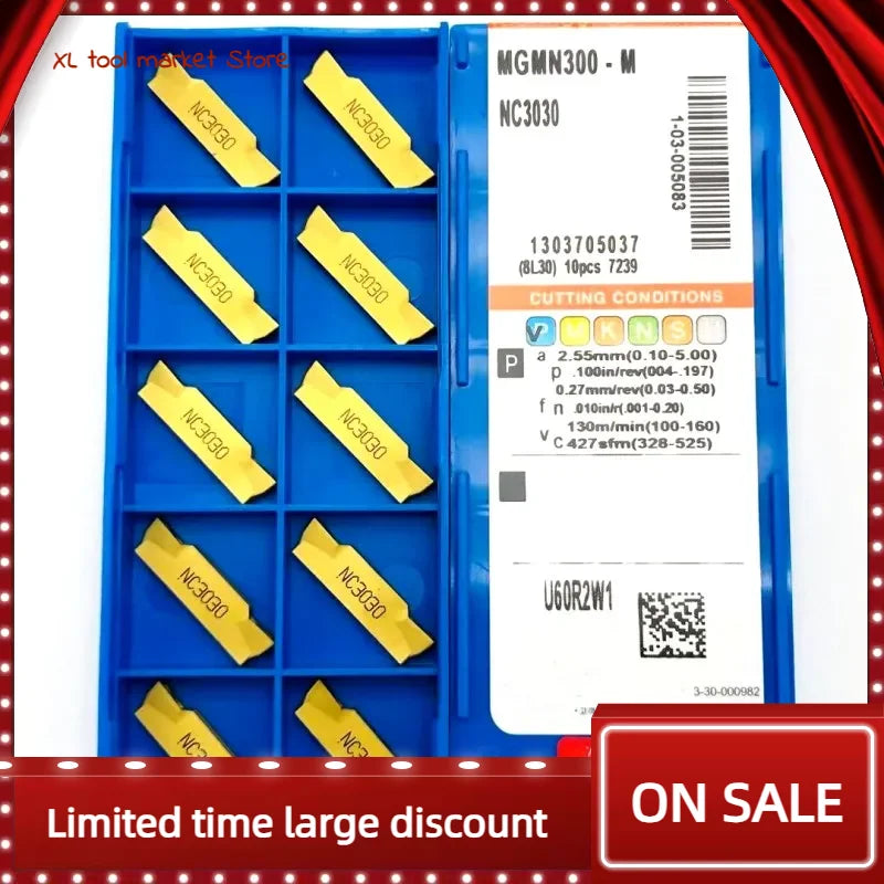 MGMN200 MGMN300 MGMN400 MGMN500 NC3020 / 3030 / PC9030 Cutting Carbide Blade Lathe Tool Tungsten Carbide Cutting Tools