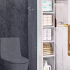 Multi-Tier Gap Storage Organizer Rack Ultra-Narrow Floor Storage Cabinet for Kitchen Bathroom Side Cabinet Mobile Toilet