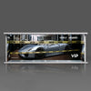1/64 Scale Garage Scene Model With Lights Miniature Parking Lot Model Showroom Exhibition Hall Car Model Display Box Boys Gift