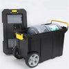 Large Capacity Portable Garage Storage Tool Box Suitcase Trolley Case Complete Garage Rack Screw Tool Storage Box Workshop