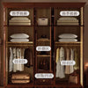 Shelves Desk Wardrobe Storage Organizer Partitions Bedroom Clothes Closet Shelf Door Jewelry Small Guarda Roupa Home Furniture