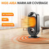 Domestic Heater 1000W Ceramic Heater 3s Fast Heating Overheat Protection Portable Quiet Mini Heater for Home Office Bedroom Use