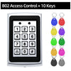 5YOA RFID Metal Access Control Keypad Waterproof Rainproof Cover Outdoor Door Opener Electronic Lock System Cover EM4100