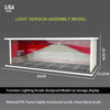 1/64 Car Garage Diorama Miniatures Models LED Lighting Double-Deck Model Car Garage Collection Display Gifts