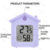 Electronic Temperature Humidity Meter Sensor Gauge Weather Station For Home ﻿LCD Digital Thermometer Hygrometer Indoor Room