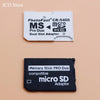 1 piece  Memory Card Adapter Micro SD to Memory Stick Adapter For PSP Sopport Class10 Micro SD 2GB 4GB 8GB 16GB 32GB