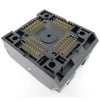 TQFP100 FQFP100 QFP100 Programming Socket QFP-100-0.5-01 Pitch 0.5mm IC Test Burning Socket SMT32 Microcontroller MCU flip