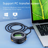 2-Inch IPS Screen Mini Digital Microscope 500X Zoom for Soldering Textile Insect Observation LED Light Handheld  magnifier