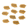 CNC Grooving Parting CutOff Carbide Inserts, 10Pcs SP300 NC3020 GTN3, 3mm Width, Long Service Life, Thermal Cracking Resistance