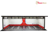 1/64 Garage Scene Model with Light Assembled Parking Lot Diorama Parking Place for Miniatures Cars Display