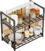 Storage Shelves Organizer Sturdy Shelving Space-Saving Shelves Organizer for Pantry Laundry Kitchen