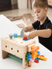 Kids Tool Bench Wooden Set Toys Montessori Toys Workbench Construction Toys Educational Toys Christmas Birthday Gifts boys