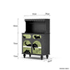 Shelves Dining Cabinet Standing Organizer Door Tall Living Room Cabinet Black Entryway Meuble De Rangements Home Accessories