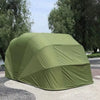 Modern Camouflage Iron Galvanized Single Car Easy Use Garage Outdoor Carport Canopy Folding Waterproof Car Cover Tent for Car