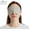 Electromagnetic radiation protective 50% or 100% silver fiber outer layer eye mask Household appliances EMF shielding eye masks
