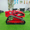 Multi Functional Remote Controlled Lawn Mower Suitable For All Terrains Rubber Tracks Factory Customized Made Low Price