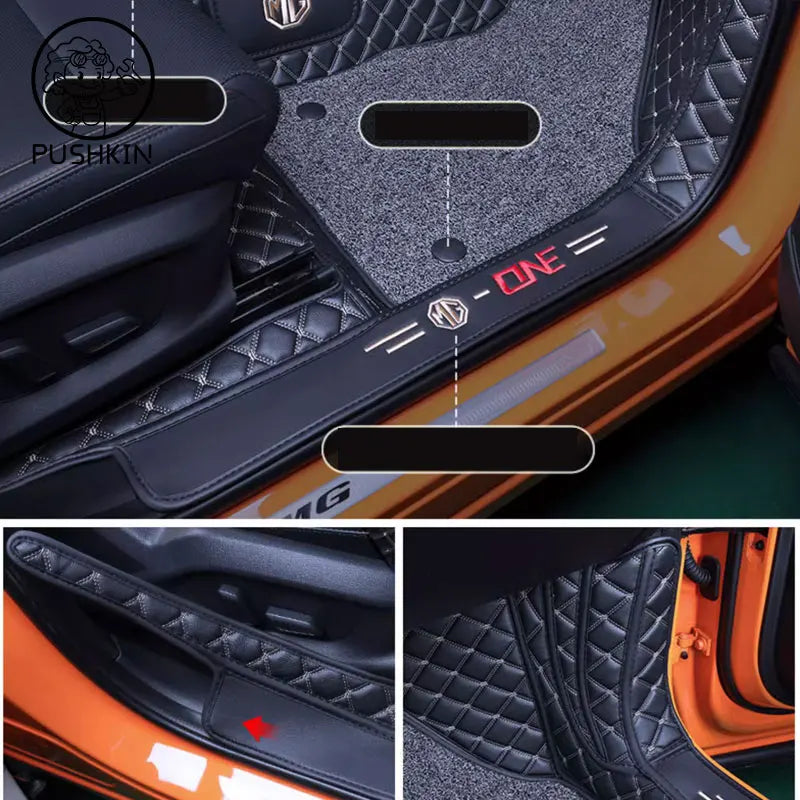 Car Floor Mat For MG ONE 2023 2024  Mats Rugs Panel Footpads Carpet Cover Anti-slip Foot Pads Accessories