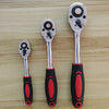 24/72 Teeth Ratchet Wrench 1/4" 3/8" 1/2" Universal Quick Release Socket Ratchet Wrench Hand Tools