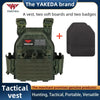 YAKEDA Tactical Vest 6094 Fast detachable light laser cut outdoor hunting black gear carry vest of high quality