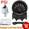 AD 52mm Water Temp/Oil Temp/Voltmeter/Oil Press BAR PSI /Vacuum/Boost Gauge/Air Fuel Ratio/EGT Gauge With Sensor Fit for 12V Car