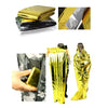 Emergency Blanket 160*210cm Waterproof Keep Warm Blanket Camping Survival Tool Life Saving First Aid Insulation Tools  Gold