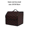 Car storage box car trunk storage storage box leather storage box box folding multi-functional car supplies travel outing