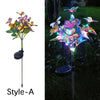 Garden Summer External Solar Lights Eternal Flower Sunflower LED Solar Lawn Lamp Festival Outdoor Wedding Camping Party Decor