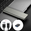 M.2 NGFF SSD Case M2 Solid-State Hard Drive Box SATA SSD Hard Disk Cases External Housing for 2230/2242/2260/2280 M.2 SSD Case