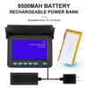 Sewer Pipe Inspection Camera DVR 16GB Video Recording,SYANSPAN Drain Industrial Endoscope Waterproof  8500MHA Battery 20/30/50M