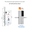Tuya Smart Fingerprint Door Lock Smart Wifi APP Lock Bluetooth Unlock Security Intelligent Lock Biometric Electronic Door Lock