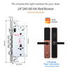 Tuya Smart Fingerprint Door Lock Smart Wifi APP Lock Bluetooth Unlock Security Intelligent Lock Biometric Electronic Door Lock