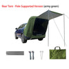 Outdoor Car Rear Tent Camping Picnic Car Rear Tent with Canopy Car Rear Extension Tent Sunshine-Proof Rain-Proof Car Rear Tent