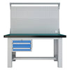 Garage Storage Cabinet Table Wall Mounted Metal Work Bench Garage Workbench Pegboard Hooks